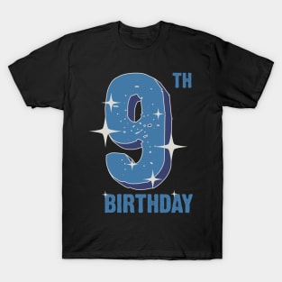 9th birthday for boys T-Shirt